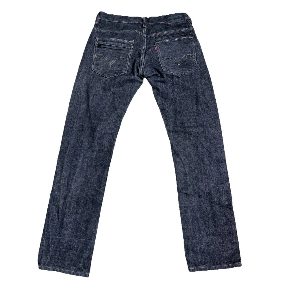 Levi’s 511 Slim Fit Jeans 32x31.5 Dark Gray Utility Variant Angled Back Pockets‎